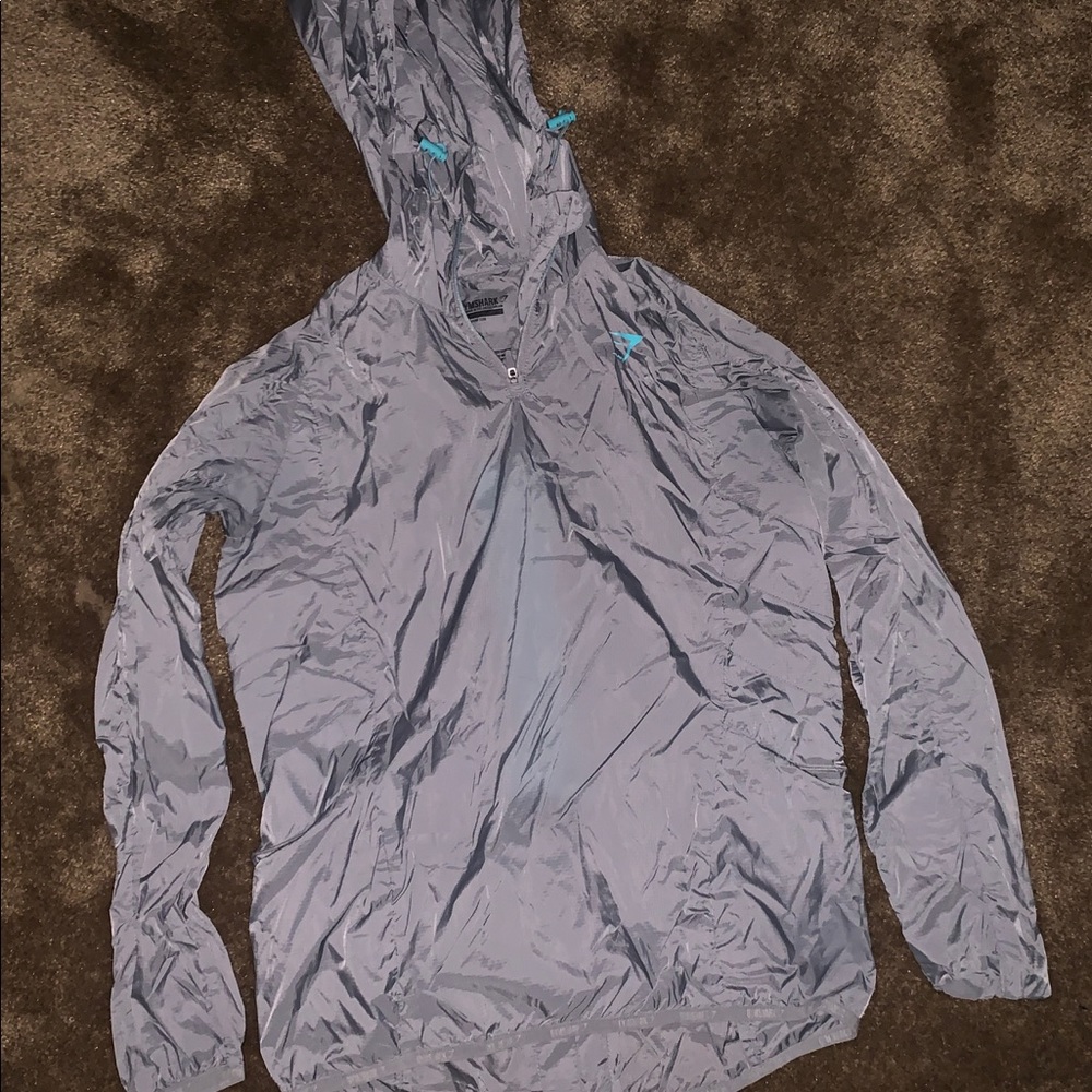 Gym Shark hooded windbreaker